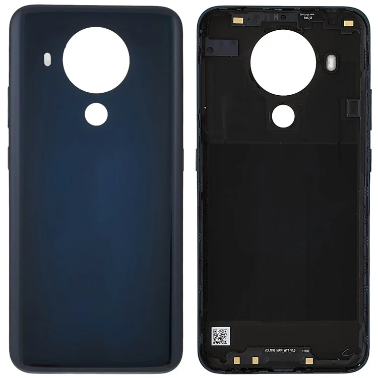 Pour Nokia 5.4 Pièce de Remplacement du Couvercle de la Porte de la Batterie OEM - Bleu Foncé