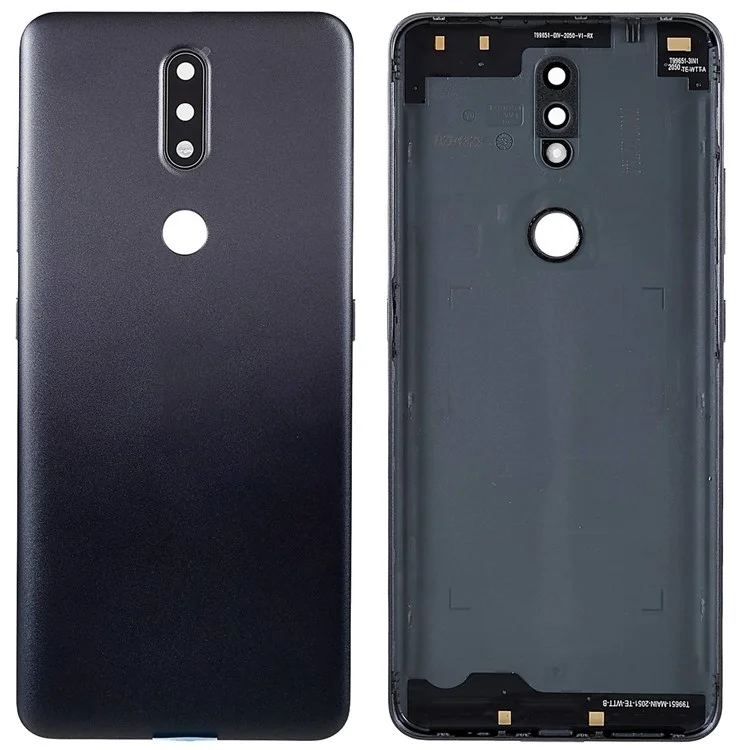 Pour Nokia 2.4 OEM Battery Door Cover Remplacement Pièce de Remplacement - Gris