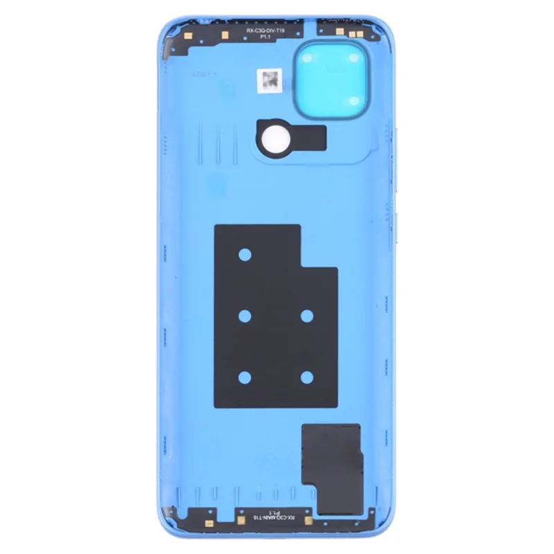 For Xiaomi Redmi 10C 4G / 10 (India) 4G / 10 Power OEM Battery Door Cover Replacement Part - Blue