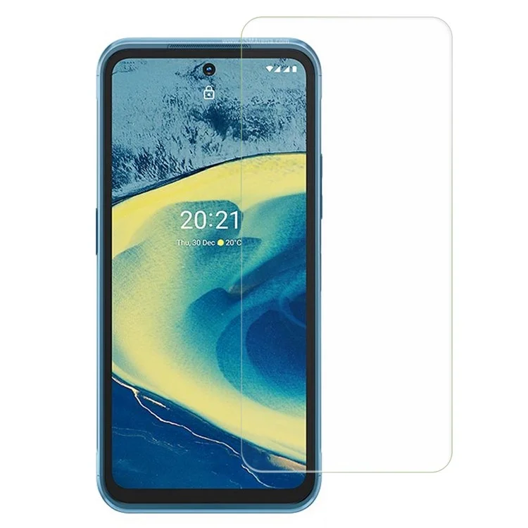 AMORUS HD Clear High Aluminum-silicon Glass Film для Nokia XR20, 2.5D Дуговой край Экран с защитой от истирания