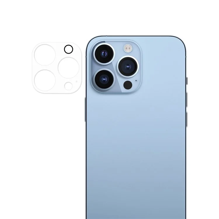 Para iPhone 14 Pro 6.1 polegadas Protetor de Lente da Câmera Traseira HD Cristal Claro Resistente a Arranhões Anti-explosão Película de Vidro Temperado para Lente