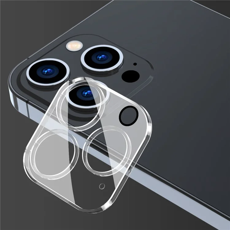 ENKAY HAT PRINCE para iPhone 14 Pro 6.1 pulgadas / 14 Pro Max 6.7 pulgadas Protector de lente de cámara Cobertura completa Película de vidrio templado para lente