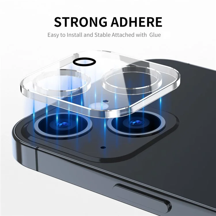ENKAY HAT PRINCE Pour iPhone 13 6.1 pouces / 13 mini 5.4 pouces Protecteur d'objectif de caméra en verre trempé Couverture complète Film ultra-clair