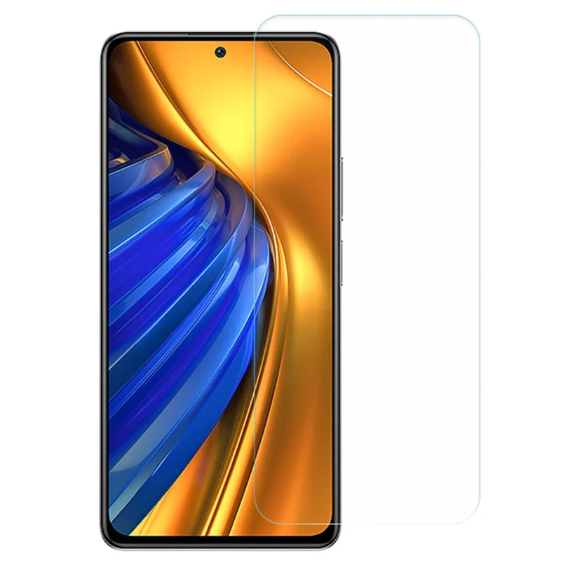 Protection d'écran en verre trempé ultra-transparent de 0,3 mm pour Xiaomi Poco F4 5G/Redmi K40S 5G, film anti-rayures