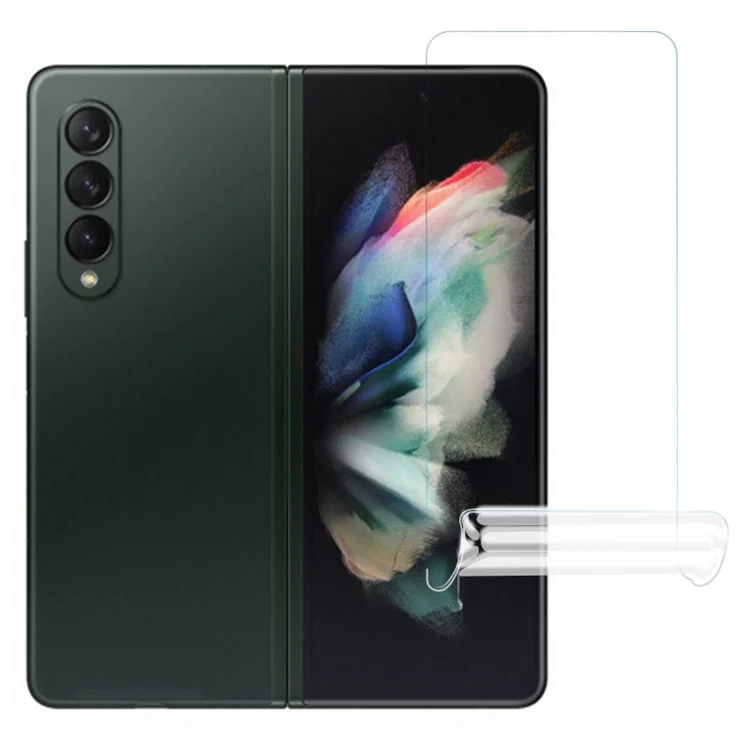 Pour Samsung Galaxy Z Fold4 5G Super Clear Phone Screen Protector Anti-wear Scratch-resistant Soft TPU Film