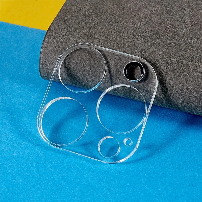 Per iPhone 14 Pro 6.1 pollici/14 Pro Max 6.7 pollici Protettore Lenti Fotocamera HD Clear Full Edge Pellicola in Vetro Temperato