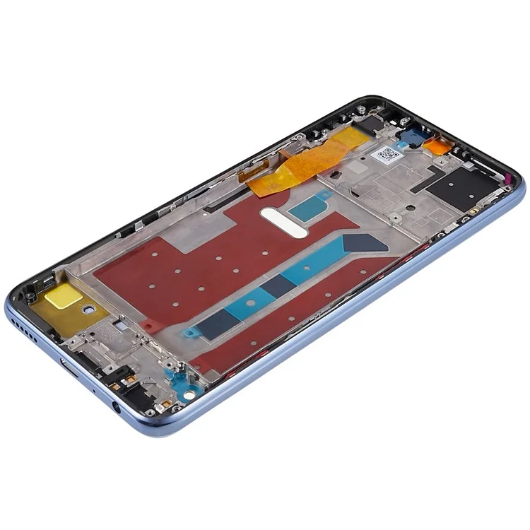 Para Huawei, Desfrute de Z 5g / Desfrute de 20 Pro 5g / Honra 30 Jovens / 30 Lite OEM Front Hous Housing Frame Reparo (sem Logotipo) - Azul