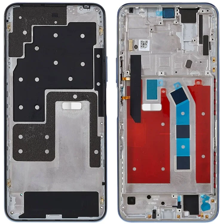 For Huawei Enjoy 20 Plus 5G / Y9a 4G OEM Front Housing Frame Repair Part (without Logo) - Blue