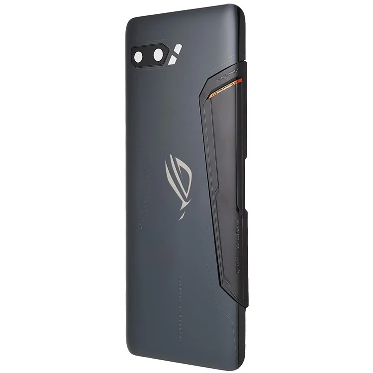 Para Asus ROG Teléfono II ZS660KL OEM Batería de la Puerta de Reemplazo de la Cubierta de la Puerta de la Batería - Negro