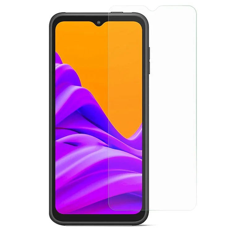 For Samsung Galaxy Xcover Pro 2 5G Tempered Glass HD Clear Screen Protector 0.3mm Arc Edge Anti-explosion Abrasion-resistant Film