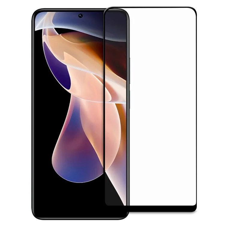 For Xiaomi Redmi Note 11T Pro 5G / Note 11T Pro+ 5G / Note 12T Pro 5G / Poco X4 GT 5G / Redmi K50i 5G AGC Glass Film Full Glue Black Edge Full Screen Protector