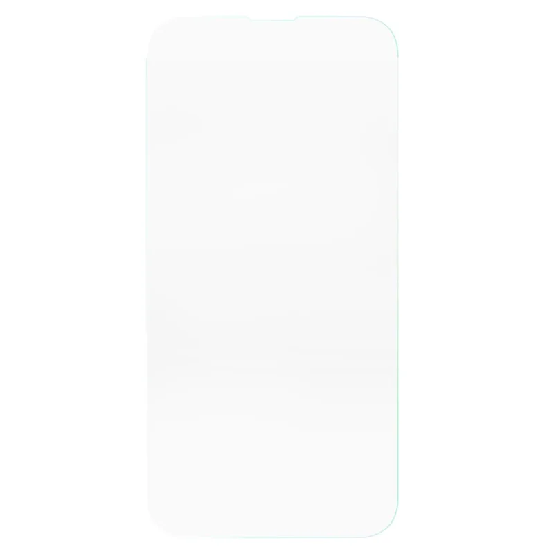 Para iPhone 14 Pro Max 6,7 polegadas Alto Protetor de Tela de Alumínio-Silicone Borda Curva Antirrisco Película de Vidro Temperado