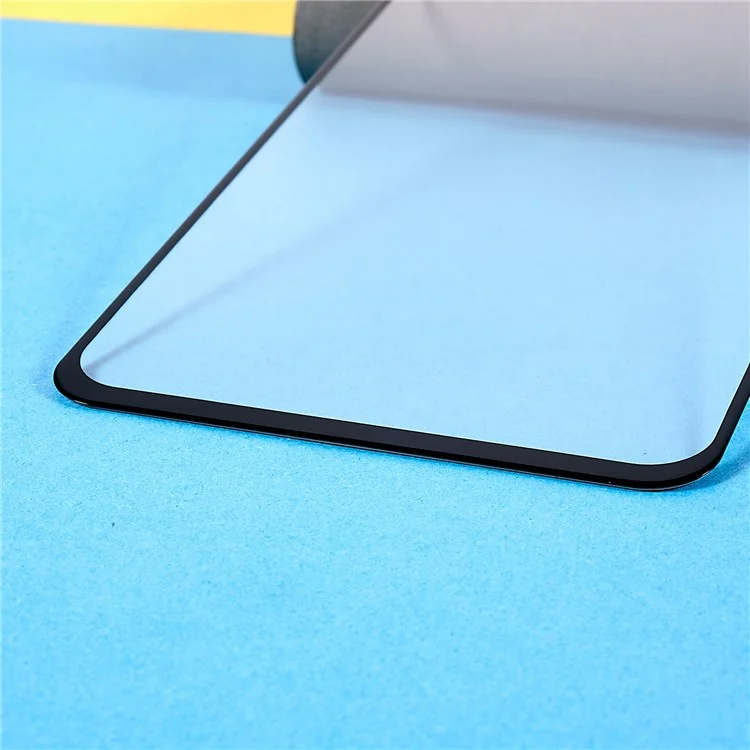 For Oppo A77 5G Full Glue Tempered Glass Screen Protector Full Coverage Anti-explosion Silk Printing Transparent Film