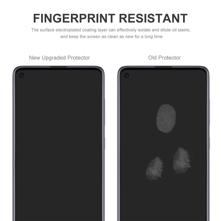 ENKAY HAT PRINCE for Samsung Galaxy A23 5G (Global Version) / 4G Anti-fingerprint Tempered Glass Film HD Full Glue 2.5D Arc Edge 0.26mm 9H Screen Protector