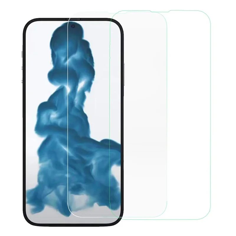 2pcs / Setzen Sie Anti-wear-temperaturfilm Für Iphone 14 Pro Max 6,7 Zoll, Ultra Clear 2,5d Bogenkante 9H Härte Bildschirmschutzschutz