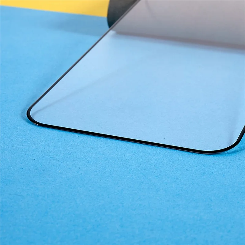 For iPhone 14 Pro Max 6.7 inch Tempered Glass Screen Protector Explosion-Proof 20D Silk Printing Full Screen Film