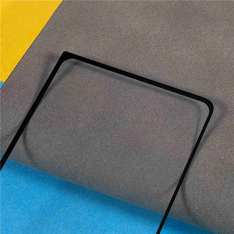For Samsung Galaxy Z Fold4 5G, Crystal Clear Tempered Glass Screen Protector Anti-Explosion Full Glue Thin Complete Covering Silk Printing Front Screen Film