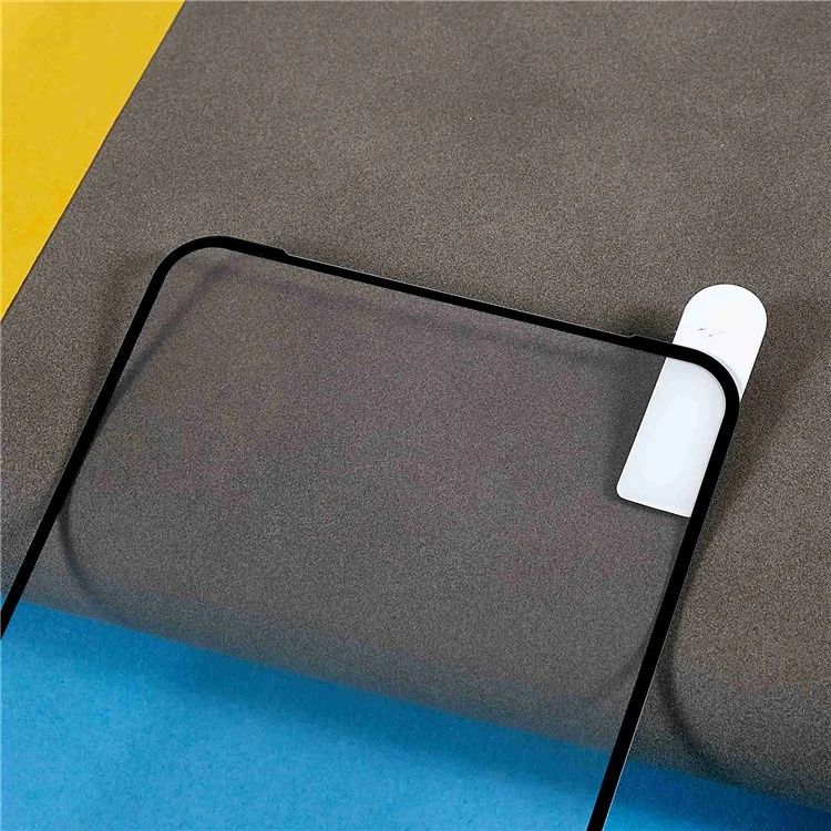 For HTC Desire 22 Pro 5G Silk Printing Tempered Glass Screen Protective Film Full Coverage Full Glue Screen Protector