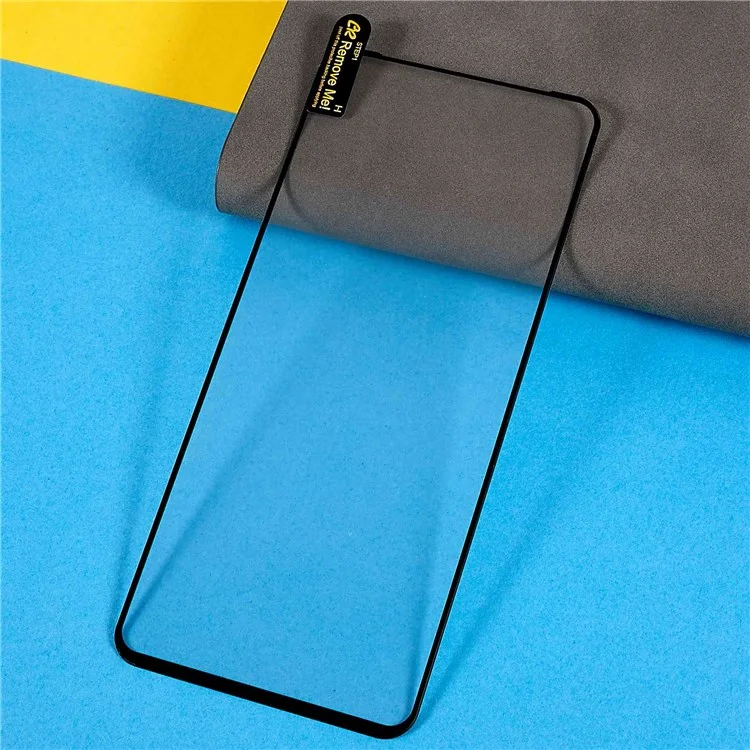 For HTC Desire 22 Pro 5G Silk Printing Tempered Glass Screen Protective Film Full Coverage Full Glue Screen Protector