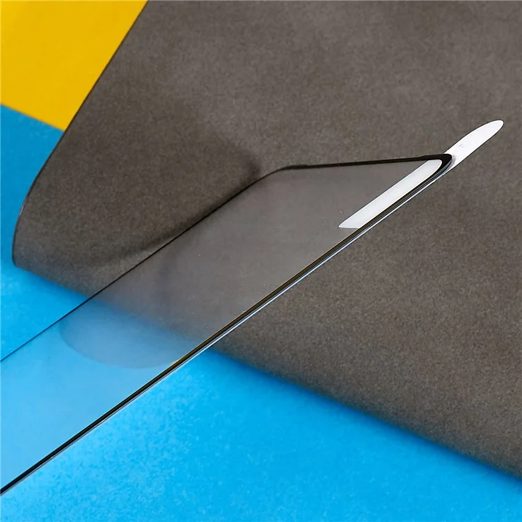 For HTC Desire 22 Pro 5G Silk Printing Tempered Glass Screen Protective Film Full Coverage Full Glue Screen Protector