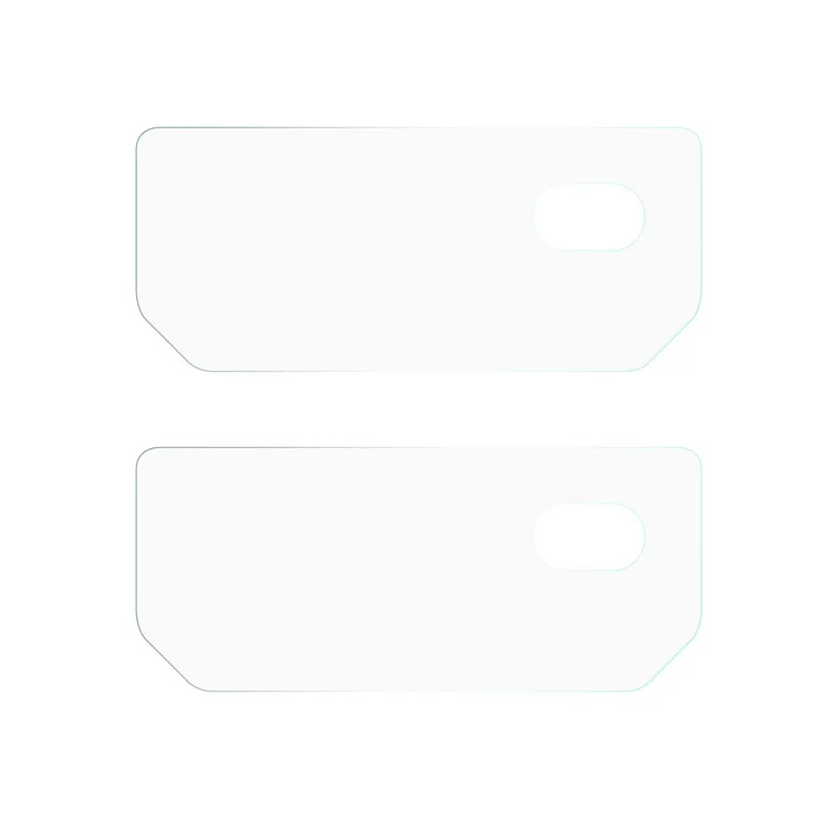 Para Asus ROG Phone 6 5G / ROG Phone 6 Pro 5G 2Pcs / Juego de protector de lente de cámara ultraclear 2.5D Arc Edge Anti-burbujas Película de vidrio templado suave