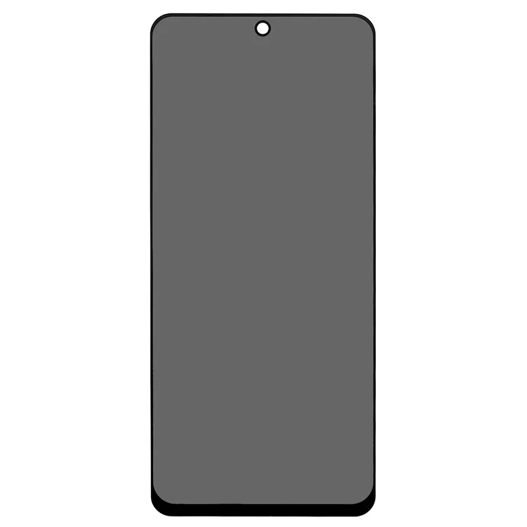 Für Xiaomi Redmi Note 12 Pro 4G / Note 11 Pro 4G (MediaTek) / Note 11 Pro 5G (Qualcomm) Full Screen Protector Anti-Spionage Seidendruckverfahren Voller Klebstoff Hochaluminium-Silizium-Glasfilm