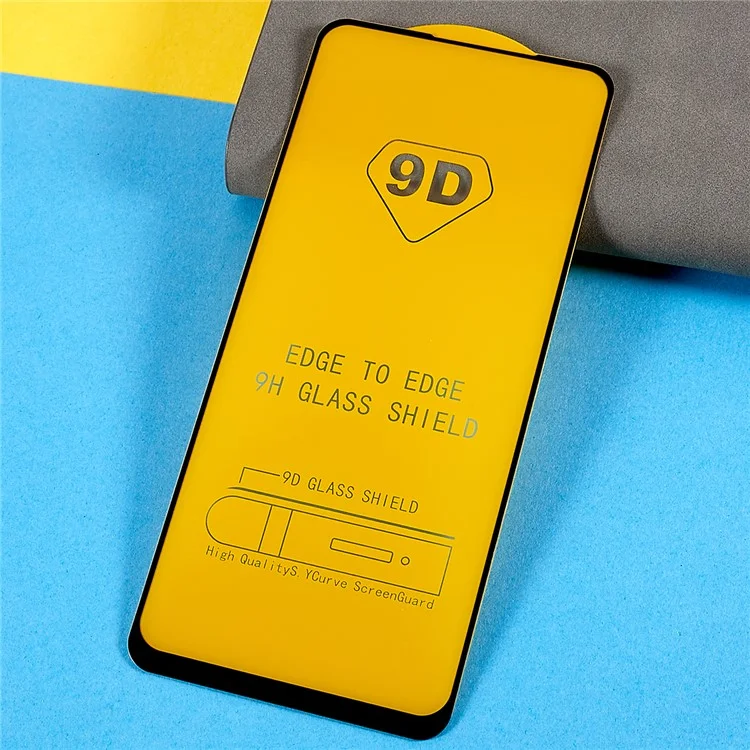 9D Tempered Glass Film for Oppo Reno8 Lite 5G, High Transparency Silk Printing Side Glue Full Screen 9H Anti-Abrasion Screen Protector