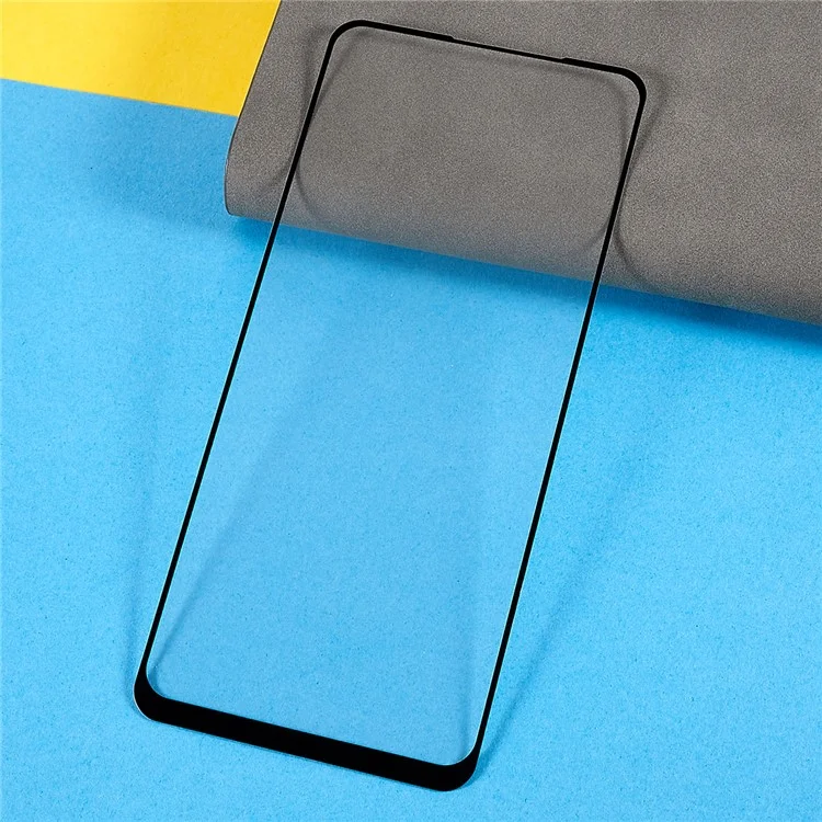9D Tempered Glass Film for Oppo Reno8 Lite 5G, High Transparency Silk Printing Side Glue Full Screen 9H Anti-Abrasion Screen Protector