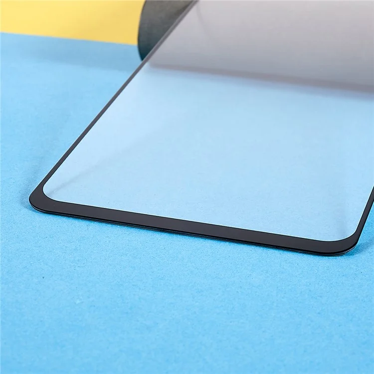 9D Tempered Glass Film for Oppo Reno8 Lite 5G, High Transparency Silk Printing Side Glue Full Screen 9H Anti-Abrasion Screen Protector