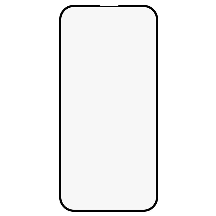 Side Glue 9D Tempered Glass Film for iPhone 14 Pro 6.1 Inch, Anti-Broken Silk Printing Full Covering Screen Protector