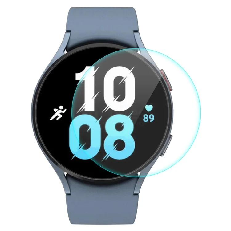 ENKAY HAT PRINCE per Samsung Galaxy Watch5 44mm 0,2 mm Schermo ad alta definizione Protezione dello schermo in vetro ad alta resistenza di durezza 9H Protezione invisibile con rivestimento antigraffio in alluminio-silicio Full Glue