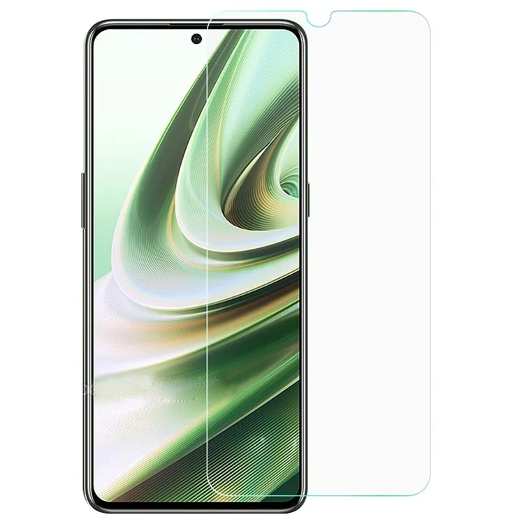 Protezione dello schermo in vetro temperato con bordo arcuato 2.5D per OnePlus 10T 5G / Ace Pro 5G, pellicola protettiva HD antischegge trasparente con adesivo completo
