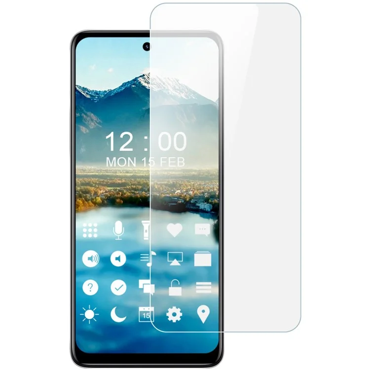 IMAK ARM Series para Motorola Moto E32s 4G Protector de pantalla anti-explosión Ultra Clear Película de TPU suave (sin cobertura completa)
