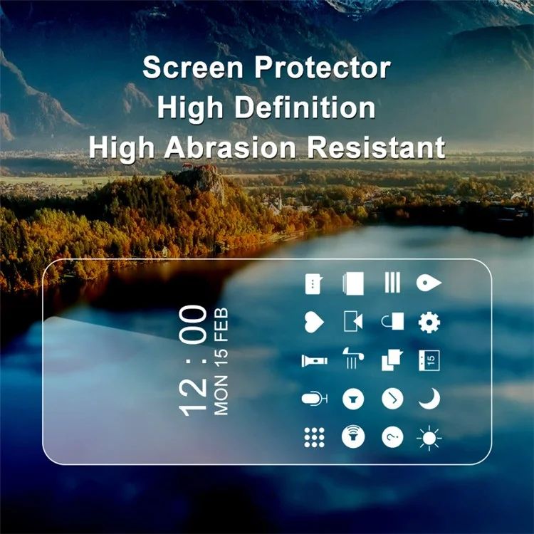 IMAK ARM Series para Motorola Moto E32s 4G Protector de pantalla anti-explosión Ultra Clear Película de TPU suave (sin cobertura completa)