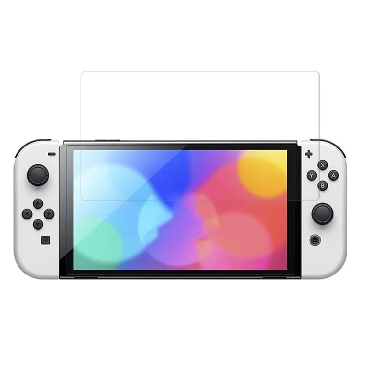 Мягкая защитная пленка из ПЭТ для Nintendo Switch OLED с высокой прозрачностью, устойчивая к царапинам