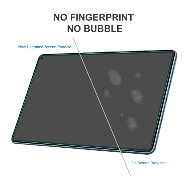 Enkay Hat Prince Para Huawei Matepad Pro 11 (2022) 0,33mm 9h Filme de Vidro Temperado 2.5D Arc Edge Full Glue Anti-explosão Protetor