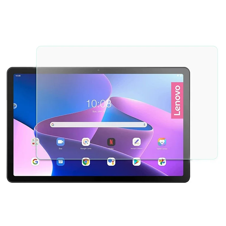 Para Lenovo Tab M10 (Gen 3) Protector de Pantalla de Vidrio Templado de 0.3 mm Borde de Arco Anti-explosion Ultra Clear Film