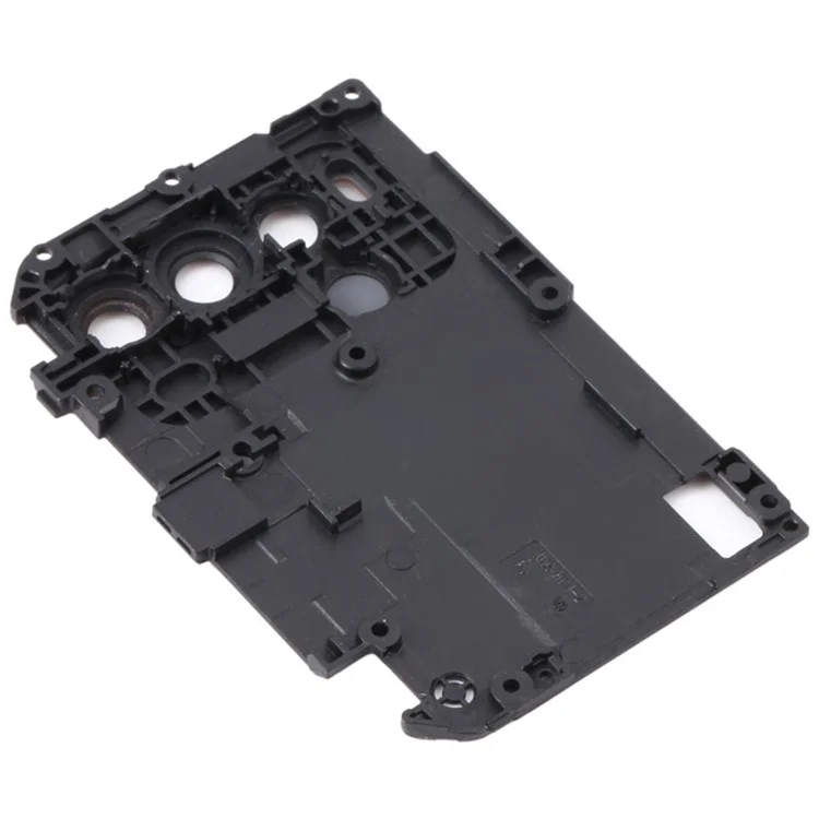 Pour Xiaomi Redmi Note 9 4G (Qualcomm Snapdragon 662) M2010J19SC / Redmi 9t OEM Motherboard Couvercle de Protection Avec Couvercle de la Lentille à Anneau de Caméra (sans Logo) - le Noir