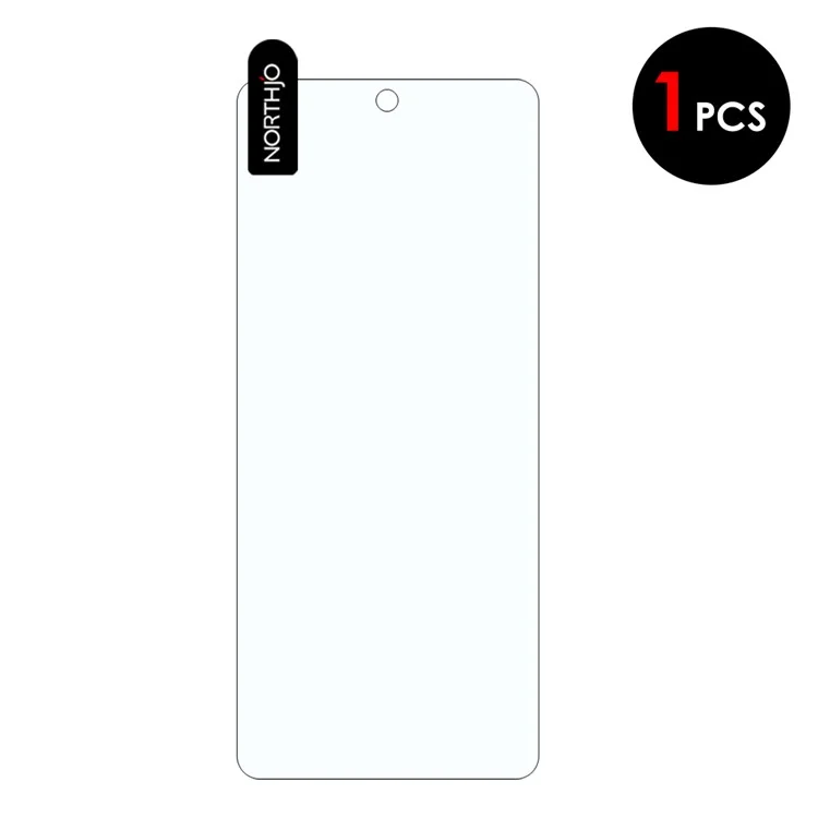 NORTHJO para Motorola Moto G Power (2022) Protector de pantalla de vidrio templado de 0,3 mm y 2,5D, película anti huella ultralimpia