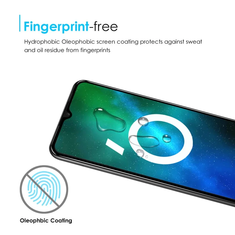 NORTHJO Anti-scratch Screen Protector For Samsung Galaxy A13 4G Full Covering Silk Printing Tempered Glass Film