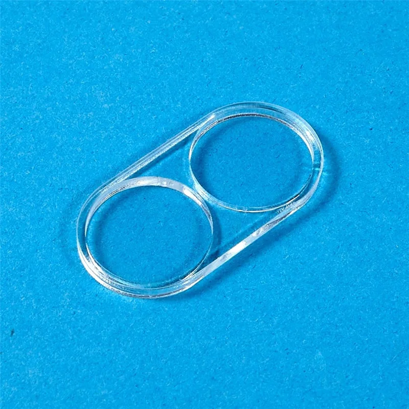 For Nothing phone (1) 5G 2Pcs  /  Set HD Camera Lens Protector No Bubble 3D Arc Edge Tempered Glass Lens Film