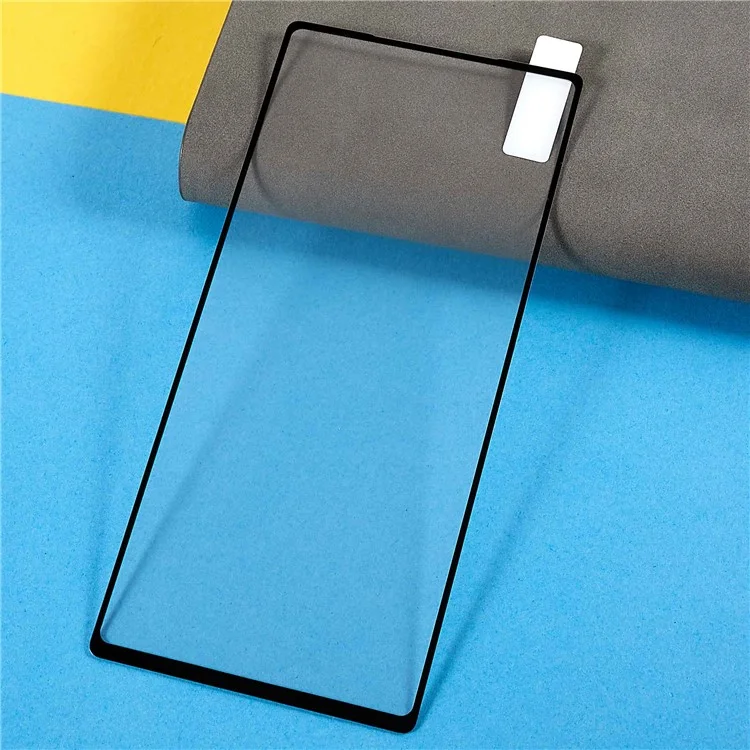 For Google Pixel 6a Silk Printing High Aluminum-silicon Glass Anti-wear Full Glue Full Coverage HD Protector