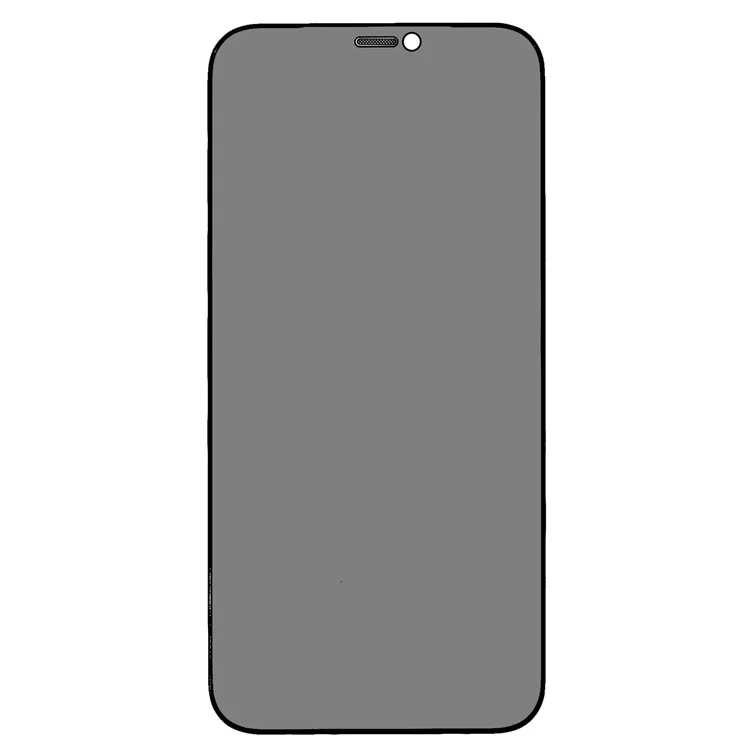 Für Iphone 12 Pro Max 6,7 Zoll Hochaluminium-silicon Glass Privacy Screen Protector Seidendruck Voller Abdeck