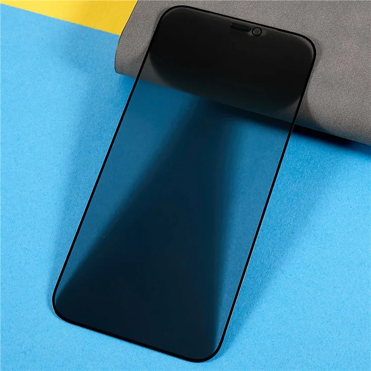Für Iphone 12 Pro Max 6,7 Zoll Hochaluminium-silicon Glass Privacy Screen Protector Seidendruck Voller Abdeck