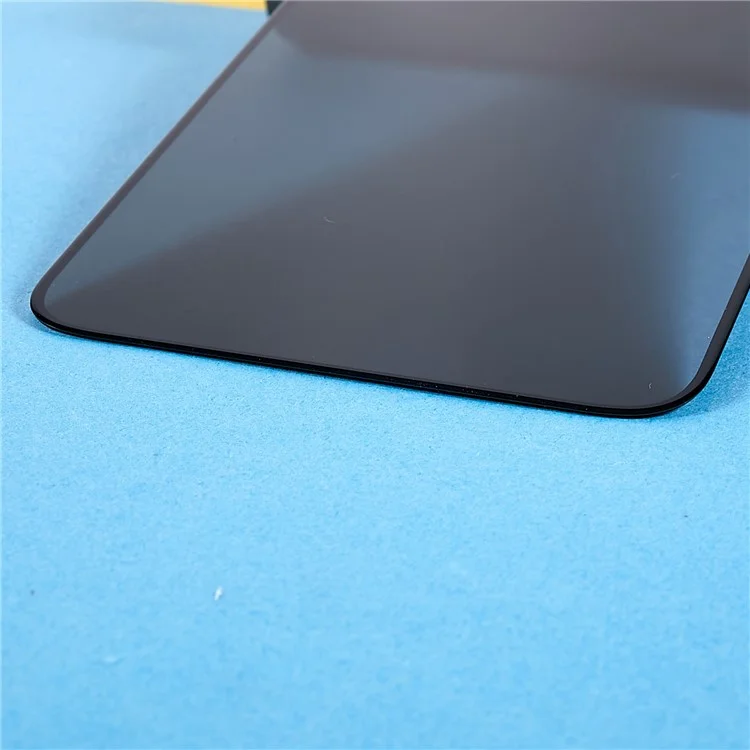 Für Iphone 11 Pro Max / xs Max 6,5 Zoll Seidendruck Privatsphäre Screen Beschützer Hochaluminium-silicon Glass Voller Abdeckung Full-glue-antistatikfilm Mit Staubsicherem Netz