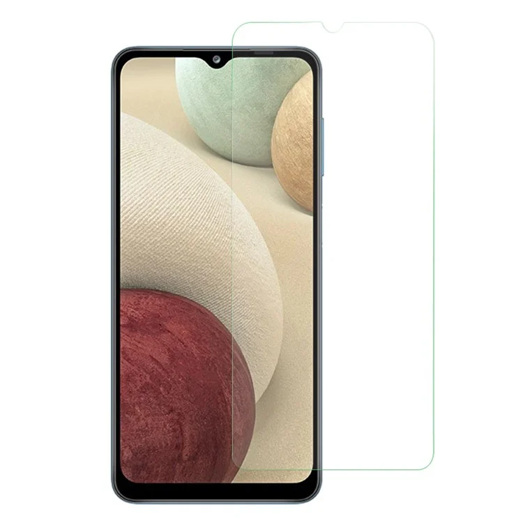 Защитная пленка из закаленного стекла для Samsung Galaxy A12 2.5D с закругленными краями, ультрачеткий, антиотпечатки