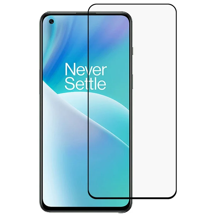 Per OnePlus Nord 2T 5G Copertura completa Anti-abrasione Protezione dello schermo Colla completa Serigrafia Anti-polvere Pellicola in vetro temperato