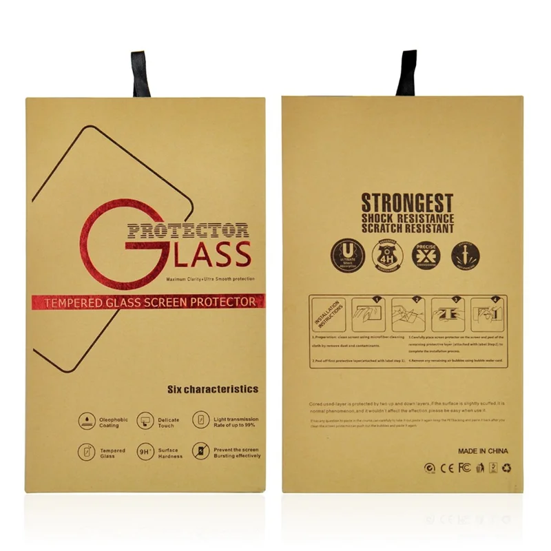 For iPhone 14 Pro 6.1 inch Temepred Glass Back Film Full Glue HD Back Screen Protector