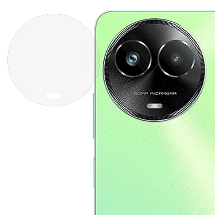 Pour Realme C67 5G Verre Trempé Film de Lentille de Caméra Ultra Clair Anti-Abrasion Protecteur de Lentille