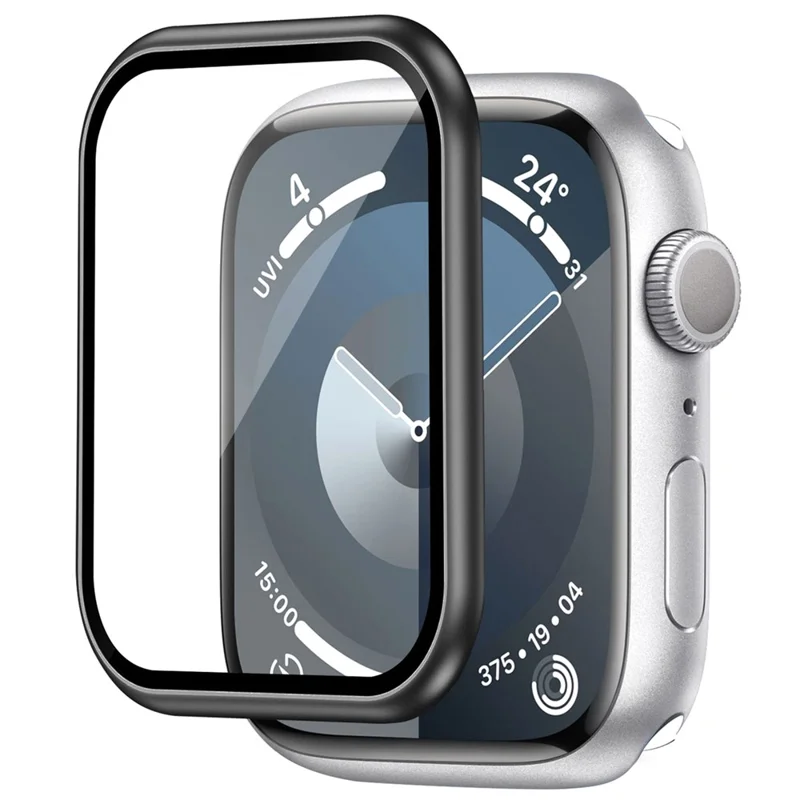 WIWU JD-106 For Apple Watch Series 6 / 5 / 4 / SE / SE (2022) / SE (2023) 40mm Tempered Glass Screen Protector Watch Screen Film - Black
